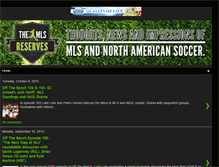 Tablet Screenshot of mlsreserves.com